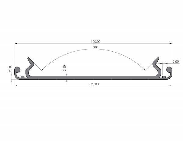 Carrier profile 120